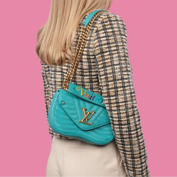Louis Vuitton Turquoise New Wave PM - Picture 1 of 8